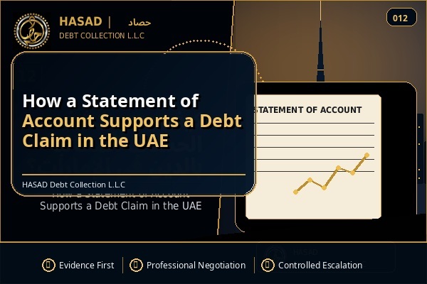 How a Statement of Account Supports a Debt Claim in the UAE