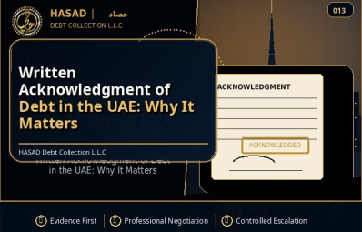 Written Acknowledgment of Debt in the UAE: Why It Matters
