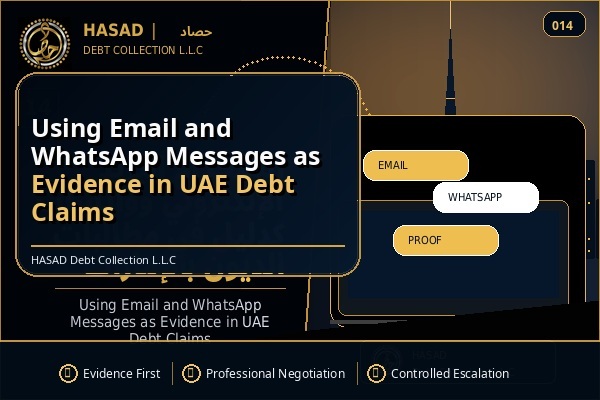 Using Email and WhatsApp Messages as Evidence in UAE Debt Claims