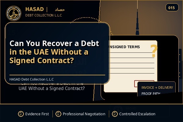Can You Recover a Debt in the UAE Without a Signed Contract?
