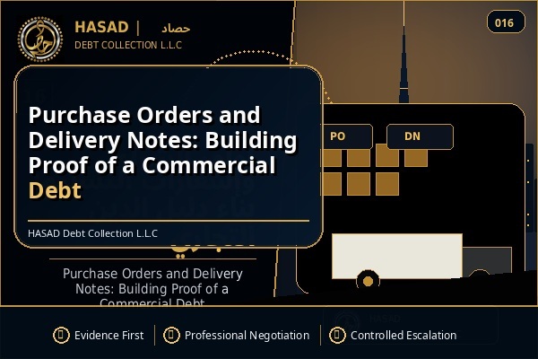 Purchase Orders and Delivery Notes: Building Proof of a Commercial Debt