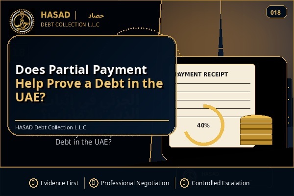 Does Partial Payment Help Prove a Debt in the UAE?
