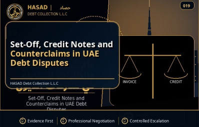 Set-Off, Credit Notes and Counterclaims in UAE Debt Disputes