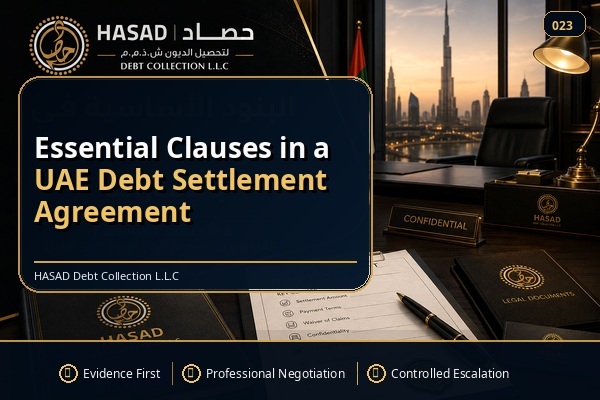 Essential Clauses in a UAE Debt Settlement Agreement
