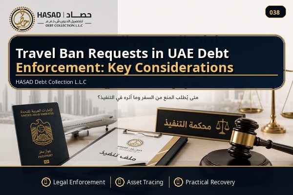 Travel Ban Requests in UAE Debt Enforcement: Key Considerations