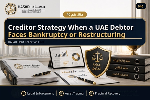 Creditor Strategy When a UAE Debtor Faces Bankruptcy or Restructuring