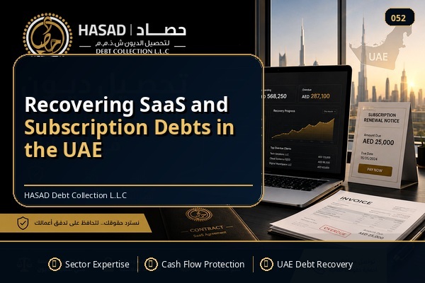 Recovering SaaS and Subscription Debts in the UAE