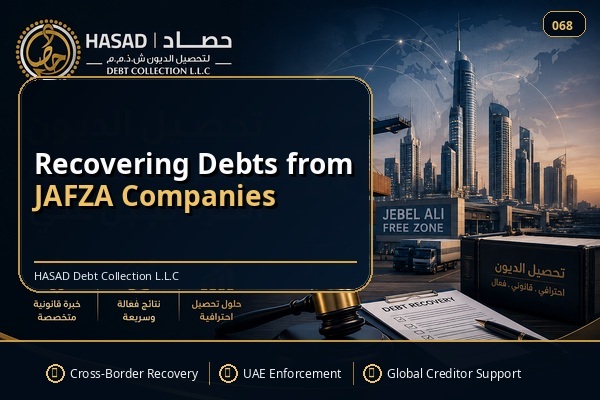 Recovering Debts from JAFZA Companies