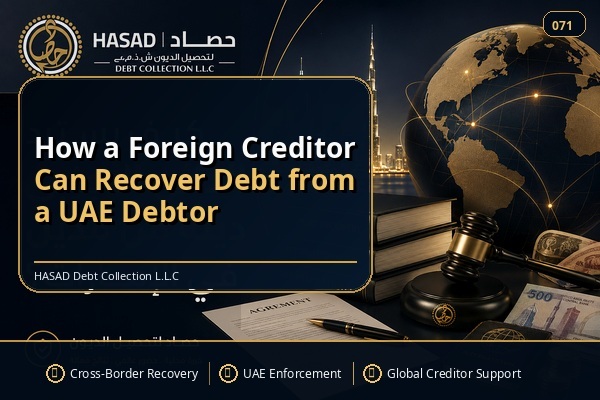 كيف يسترد الدائن الأجنبي دينه من مدين في الإمارات؟