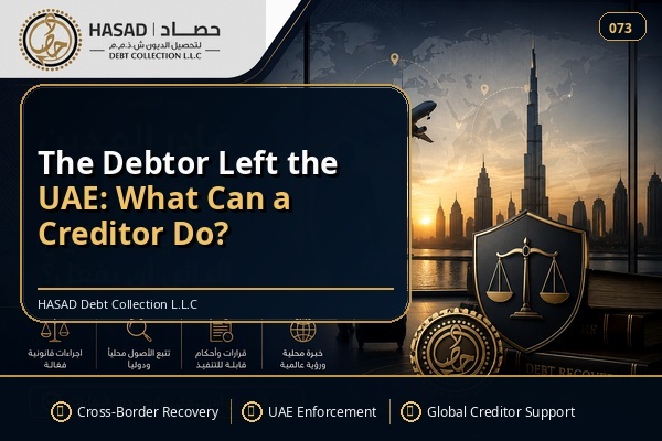 غادر المدين الإمارات: ماذا يستطيع الدائن أن يفعل؟