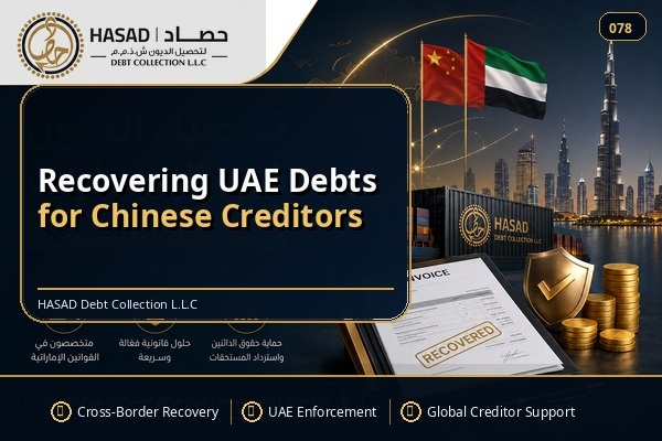تحصيل الديون في الإمارات لصالح الدائنين الصينيين